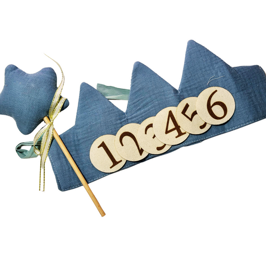 Kit de corona y números para fotos