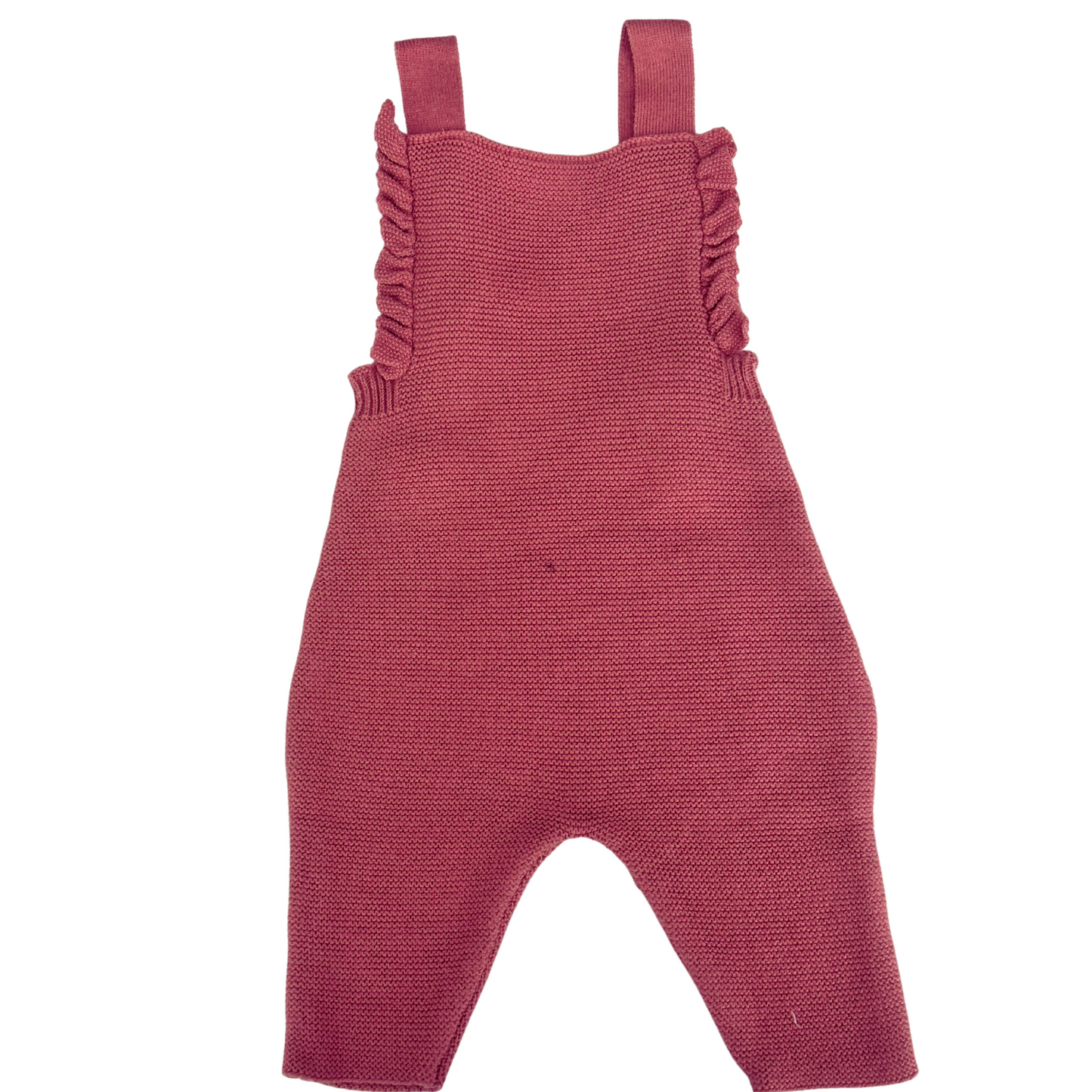 Pelele tejido con olanes